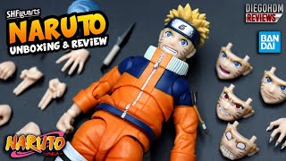 NARUTO SH Figuarts Bandai Unboxing e Review BR / DiegoHDM