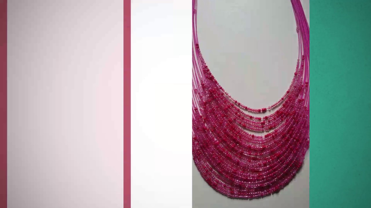 African Kenya bead necklace