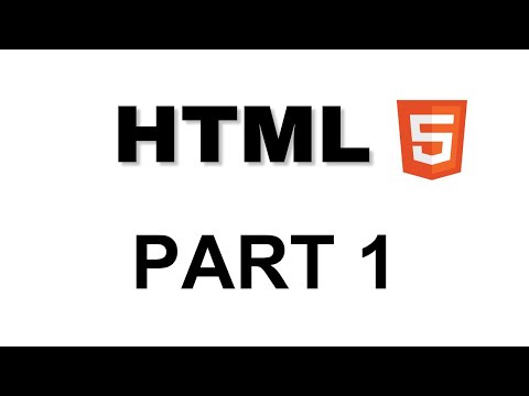 HTML5 Tutorial