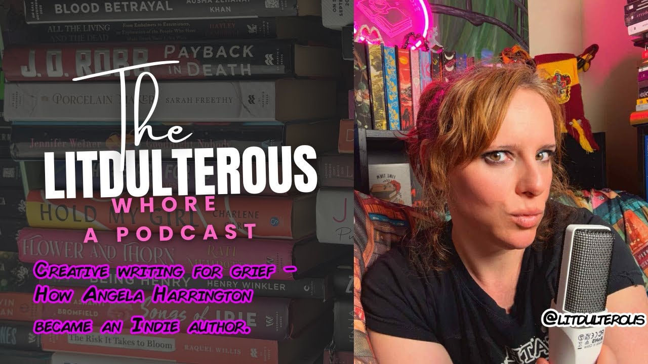 Creative writing for grief - How Angela Harrington became an author.