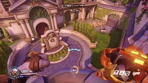 ow doomfist's rollouts bounces on New map Paris