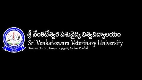 11th Convocation - SRI VENKATESWARA VETERINARY UNIVERSITY || SVVU