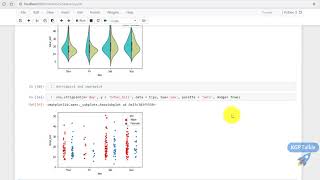 34 Machine Learning in Hindi- Seaborn Stripplot and Swarmplot | KGP Talkie