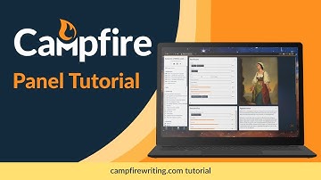 Campfire Write: How to Use Panels