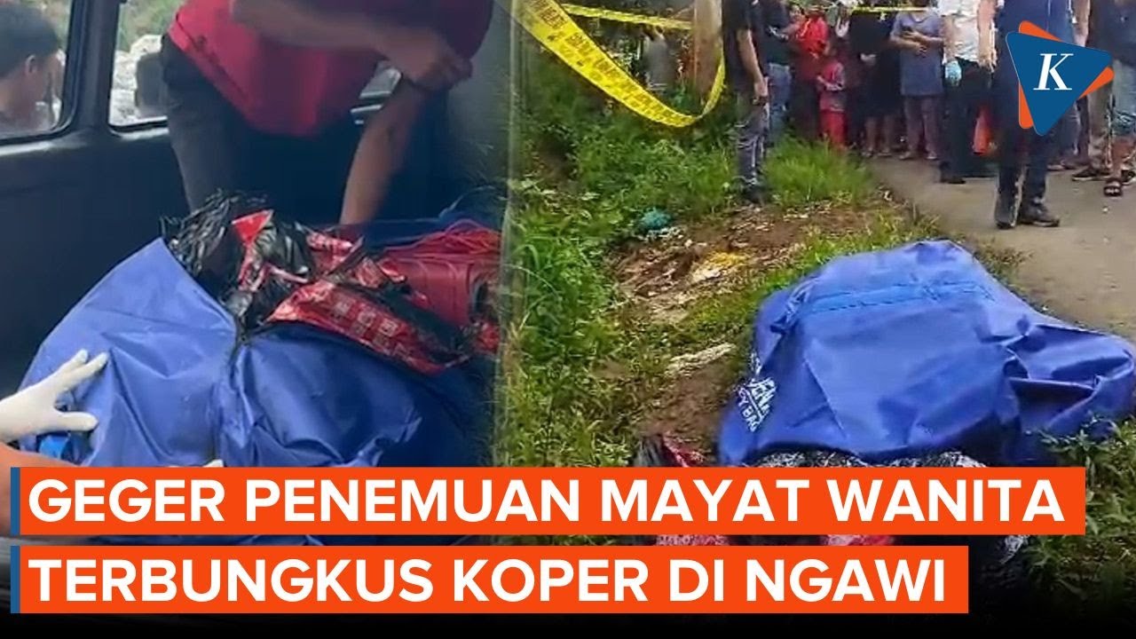 Mayat Wanita Ditemukan dalam Koper di Ngawi, Diduga Korban Mutilasi