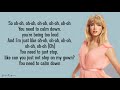 Taylor Swift - You Need To Calm Down (Lyrics)