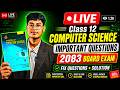 🔴 LIVE: Class 12 Computer Science Programming Fix Questions 2083 | NEB Exam Preparation Computer