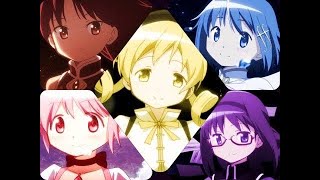 Puella Magi Holy Quintet on Magia Record (Transformations)