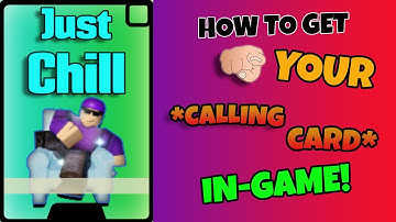 How YOU can MAKE A CALLING CARD!