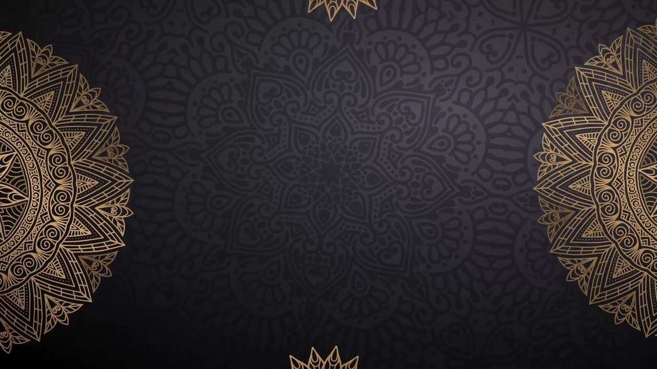 Golden Luxury and Black Texture Motion Graphic 4K Video Free to Use