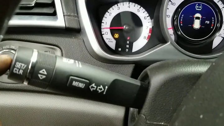 HOW TO REPROGRAM, RELEARN TPMS TIRE PRESSURE SENSORS ON A 2011 CADILLAC SRX 4