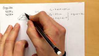 4238 4239 Origo Ma2Bma2C Likformighet Topptriangel Svårare Problemlösning