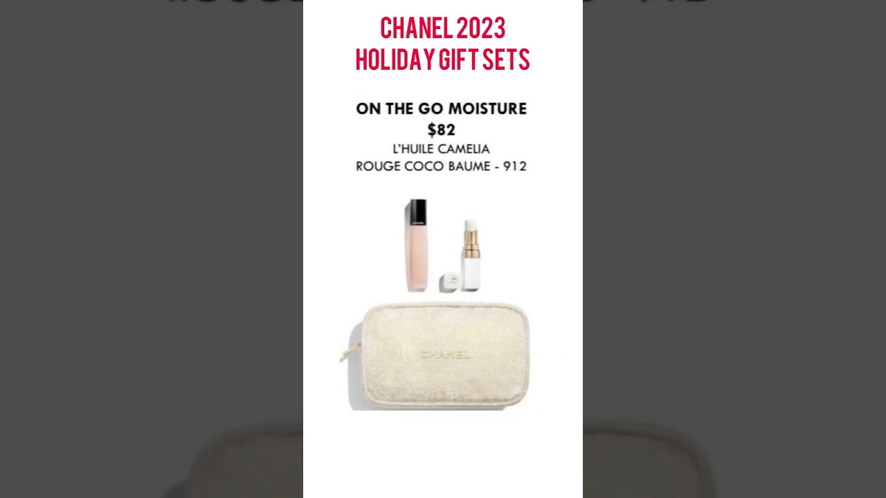 CHANEL HOLIDAY 2023 GIFT SETS SNEAK PEEK #chanel #chanelbeauty