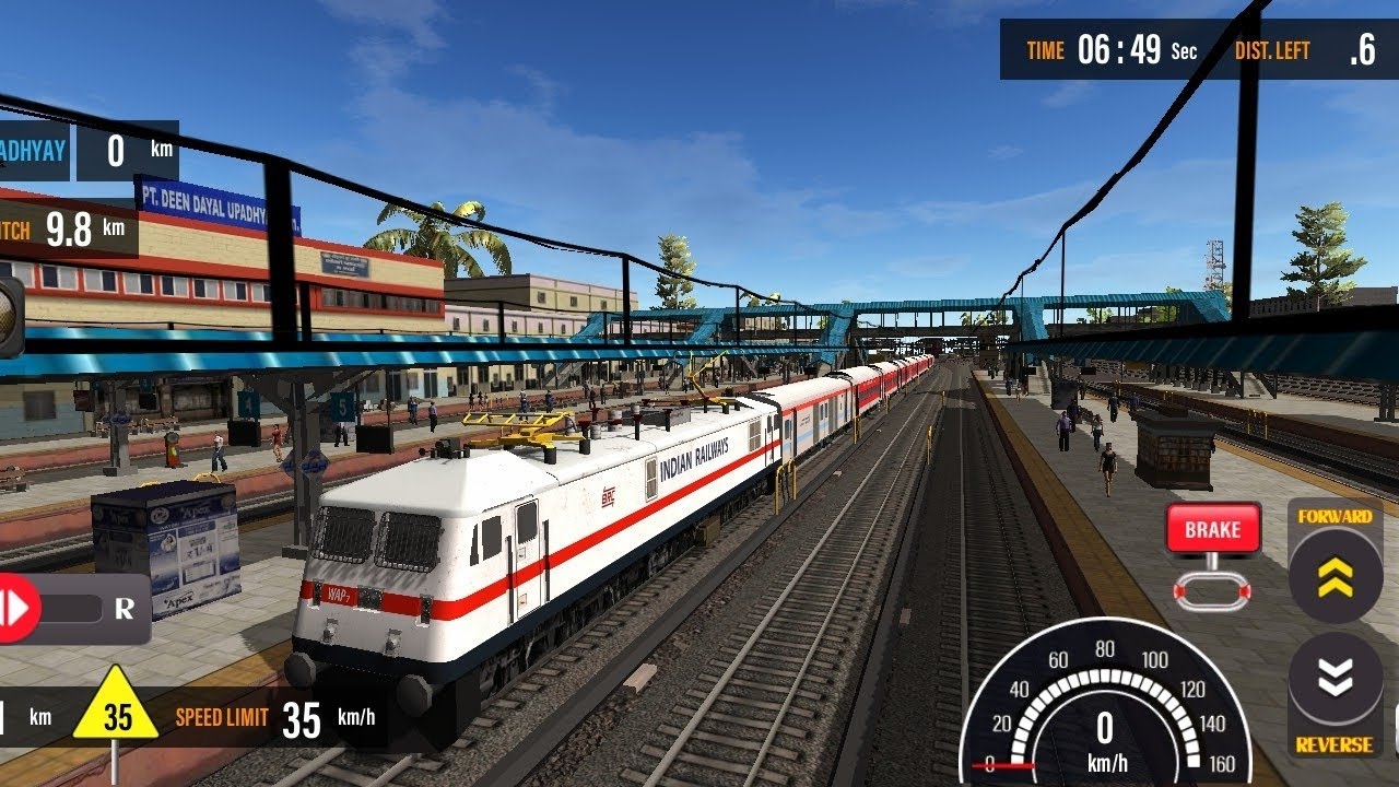 ll Indian Train Simulator Gameplay ll Indian Local Train ll 🚧 - YouTube