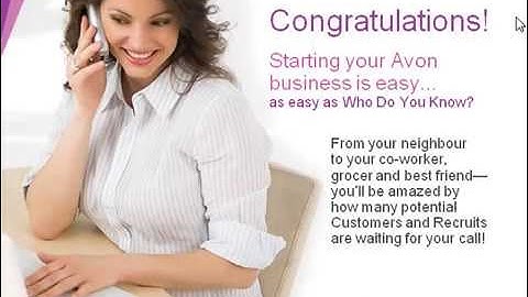 Avon training contact Video