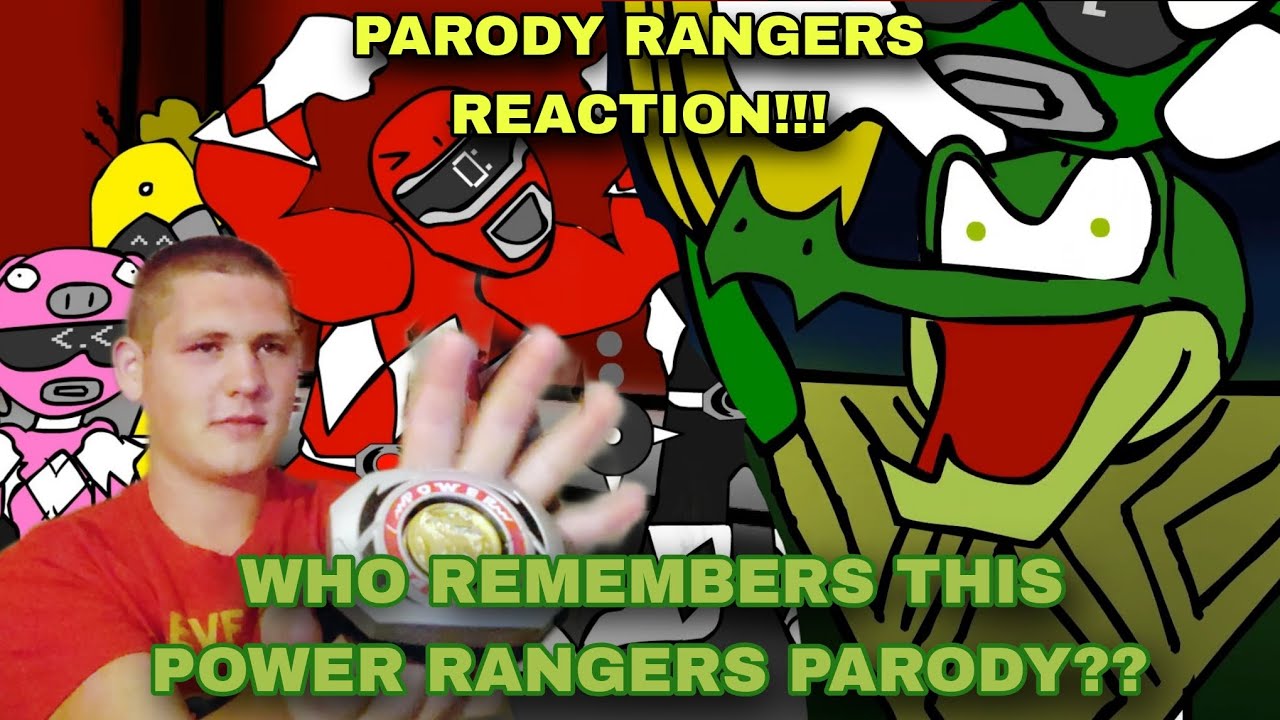 WHO REMEMBERS THIS POWER RANGERS PARODY?? | RWAP Reacts to Super ...