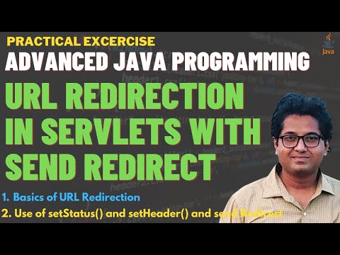 URL Redirection in Servlets | Use of sendRedirect, setStatus & SetHeader| Page Redirect in Servlets