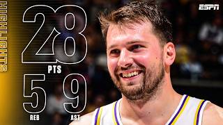 LUKA MAGIC 🪄 Highlights from Doncic in Lakers’ win vs. Kings | NBA on ESPN