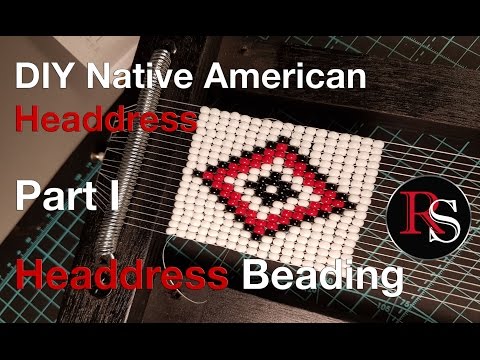 Native American Beading Loom- How to Loom Bead