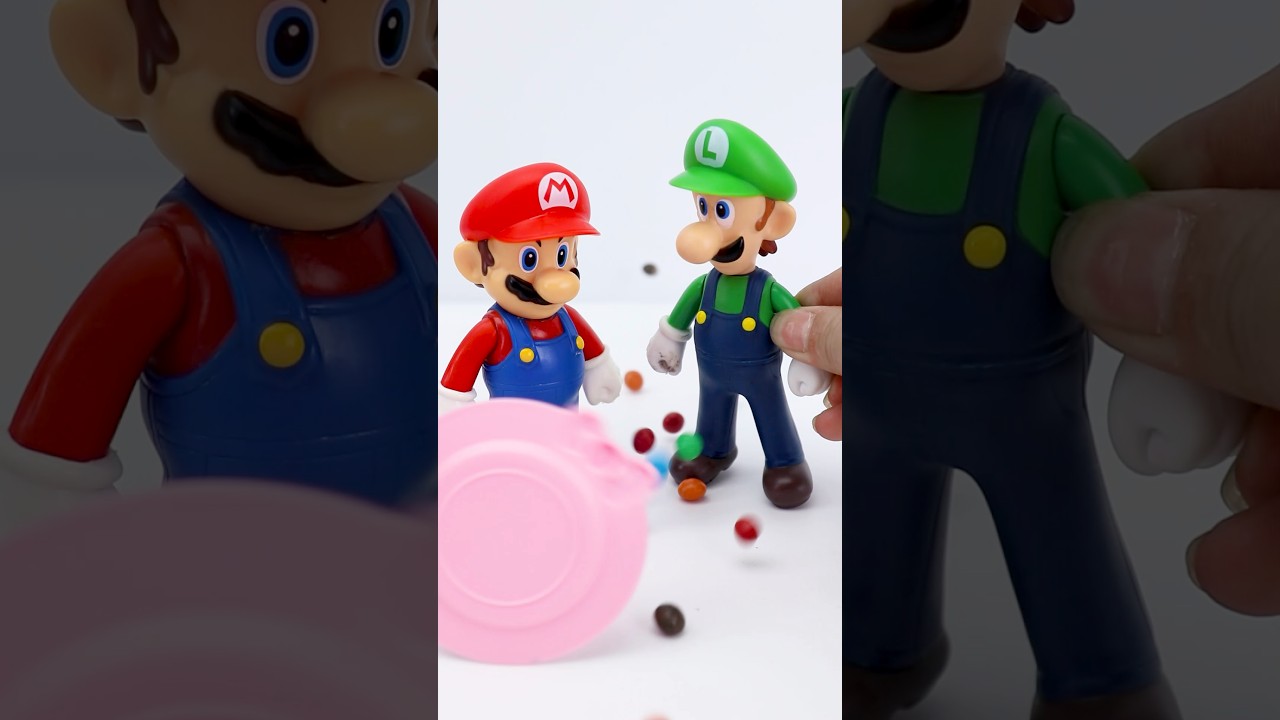 Satisfying Unboxing Super Mario Bros | Mario vs Luigi vs Peach Toy Fun Videos