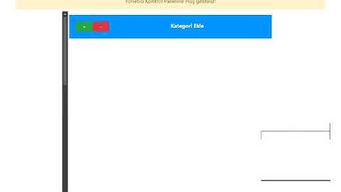 5- ASP.NET Web Forms Responsive Web Sitesi Yapımı - Admin Paneli Kategori Ekle/Düzenle Tasarımı