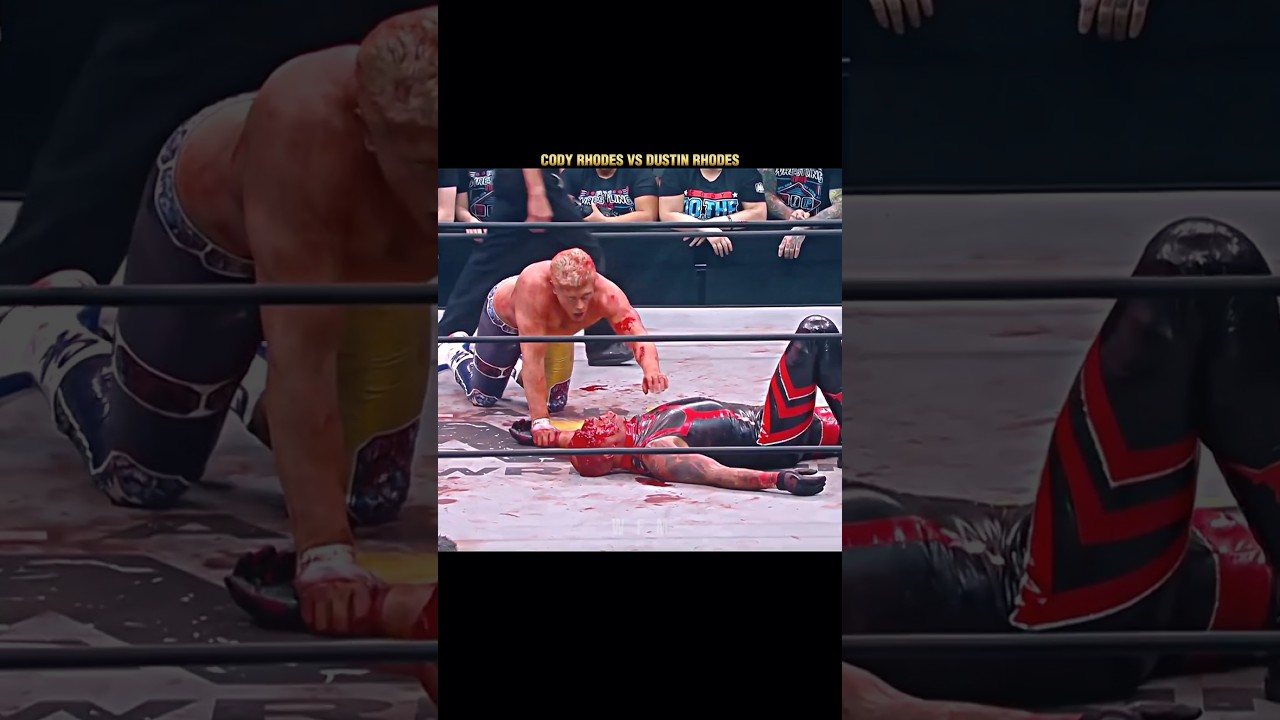 Cody Rhodes vs. Dustin Rhodes 💀😱| AEW Double Or Nothing 2019 🥵 Edit