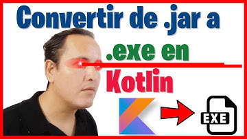 Convertir de .jar a .exe en Kotlin (Java)  (Curso de Kotlin desde cero [93])👈👈👈