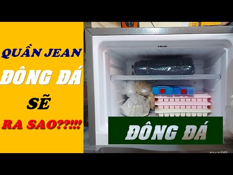 Cách Làm Quần Không Phai Màu - QUẦN JEAN Đông Đá - Cách Bảo Quản Quần Jean Không Ra Màu