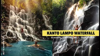 Best Bali Waterfall | Kanto Lampo Waterfall | Part 1 | Waterfall Series |   Bali, Indonesia | Ritesh