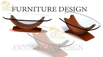 Furniture design | coffee table design in solidworks | solidworks tutorials | anyone can design