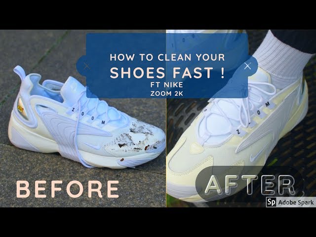 how to clean nike zoom