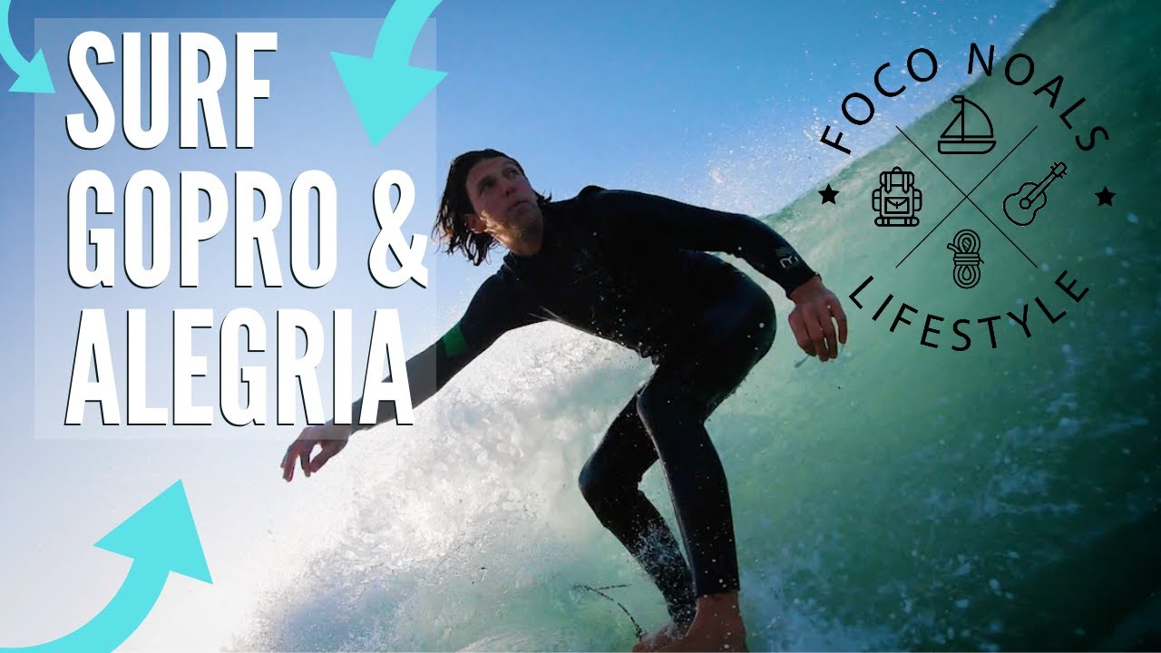Surf session com Gopro na praia do Moçambique Florianópolis #FOCONOALS