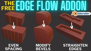 The Edge Flow Addon for Blender