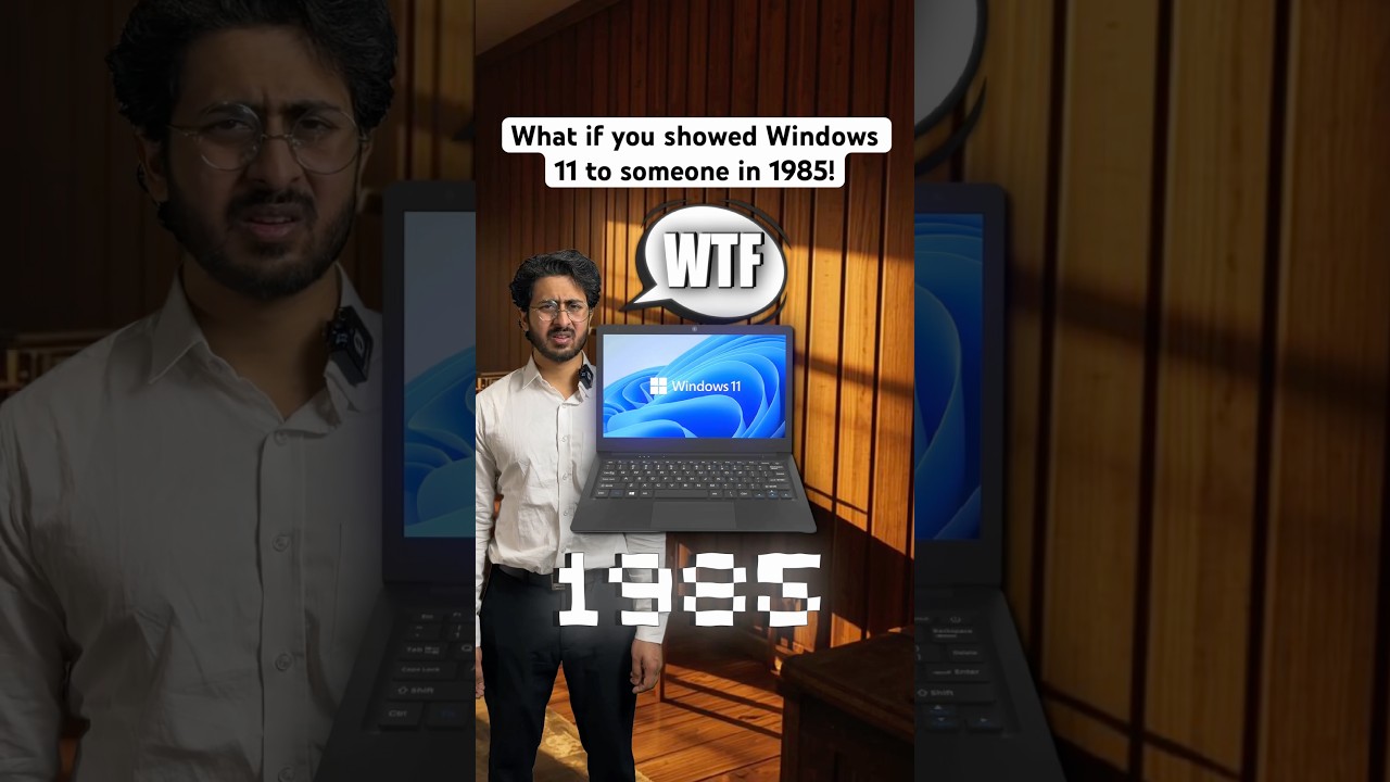 What if you showed Windows 11 to someone in 1985