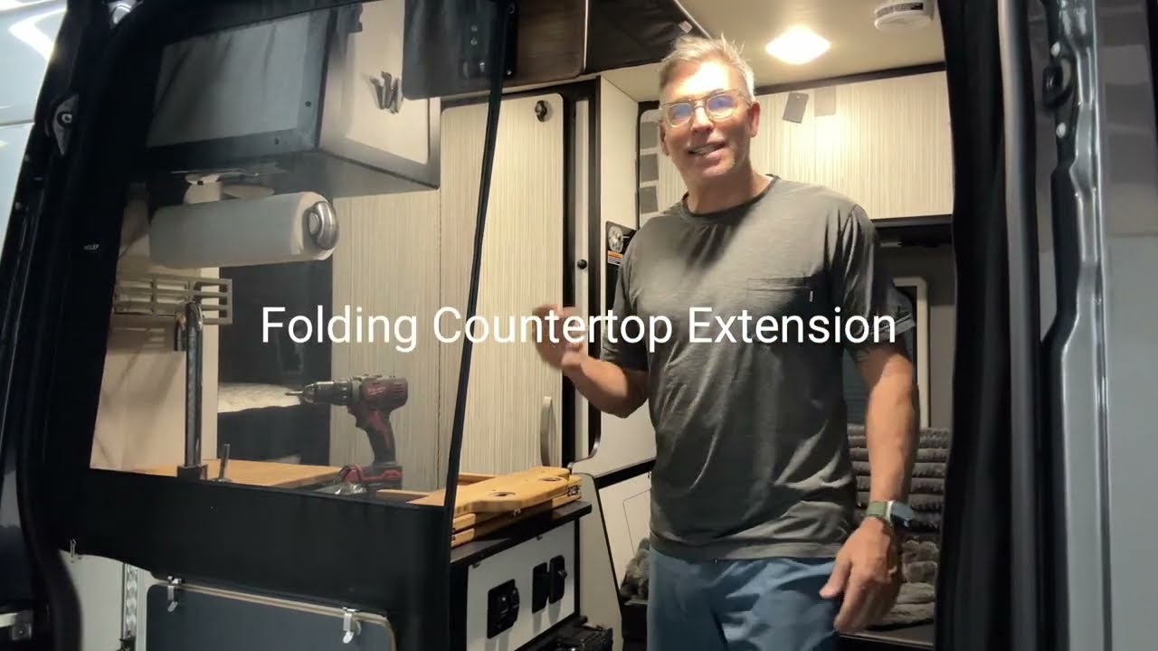 Flip Up Countertop Extension