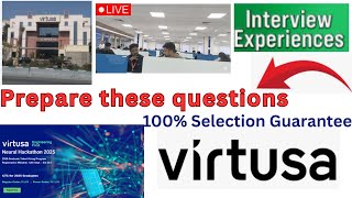 Virtusa Software Developer Interview Experience And Actual Questions Asked Dont Miss Chance