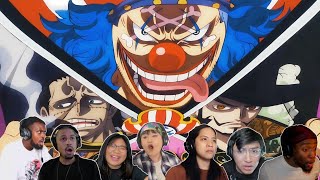 Cross Guild⁉️Mihawk And Crocodile Became Buggy Subordinates⁉️One Piece Reaction Mashup Eps 1083