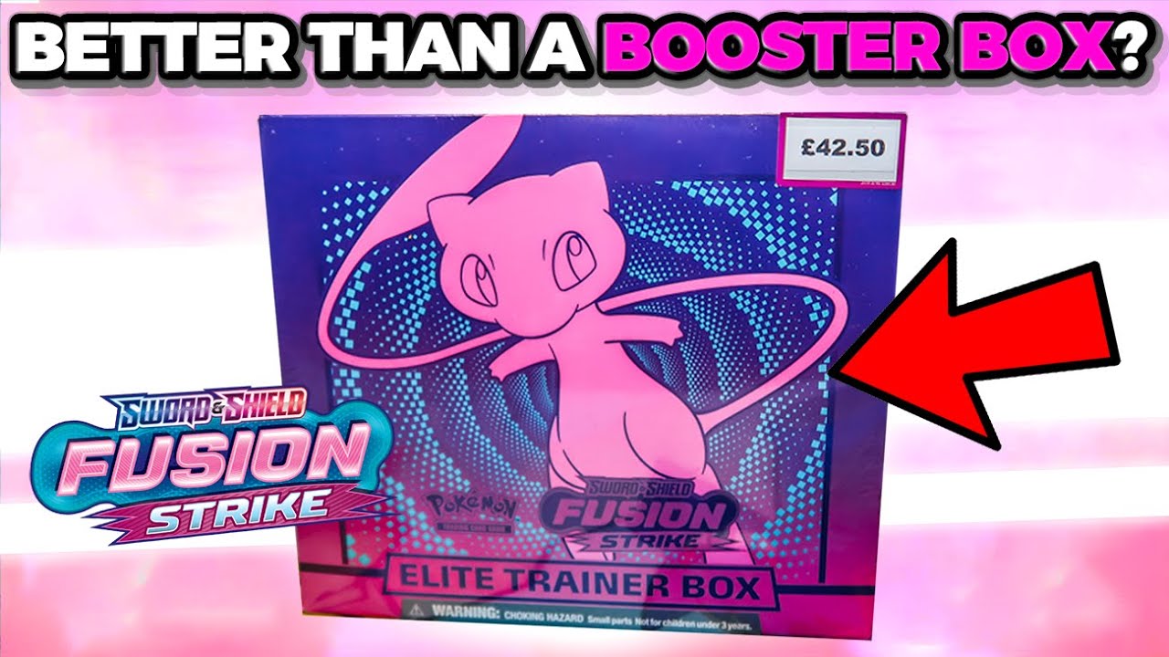 Is Fusion Strike Elite Trainer Box Better Than A Booster Box?