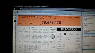 Kenwood TS-480 Remote Operation. (LU4FPZ)