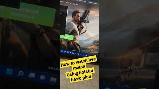 How to watch live match Using hotstar basic plan screenshot 2