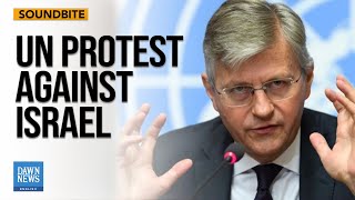 UNIFIL Protests Israeli Attacks on Peacekeepers | Dawn News English