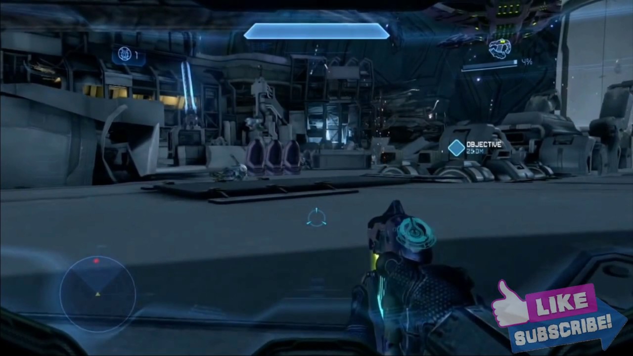 Halo 4 Gameplay Walkthrough Part 1 Campaign Mission 1 Dawn H4 - YouTube