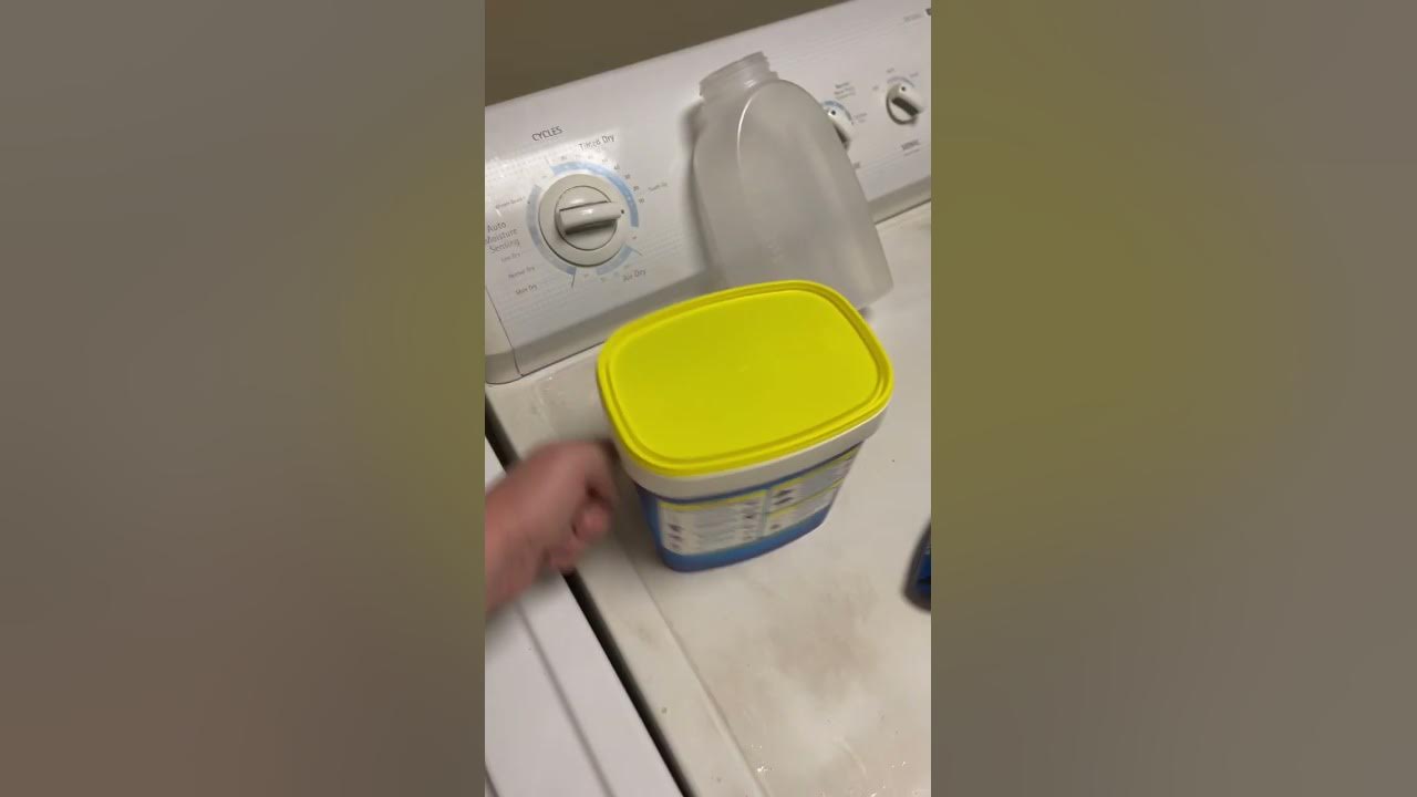 Cleaning, smelly, washing machine with only oxy clean howto Cleaning