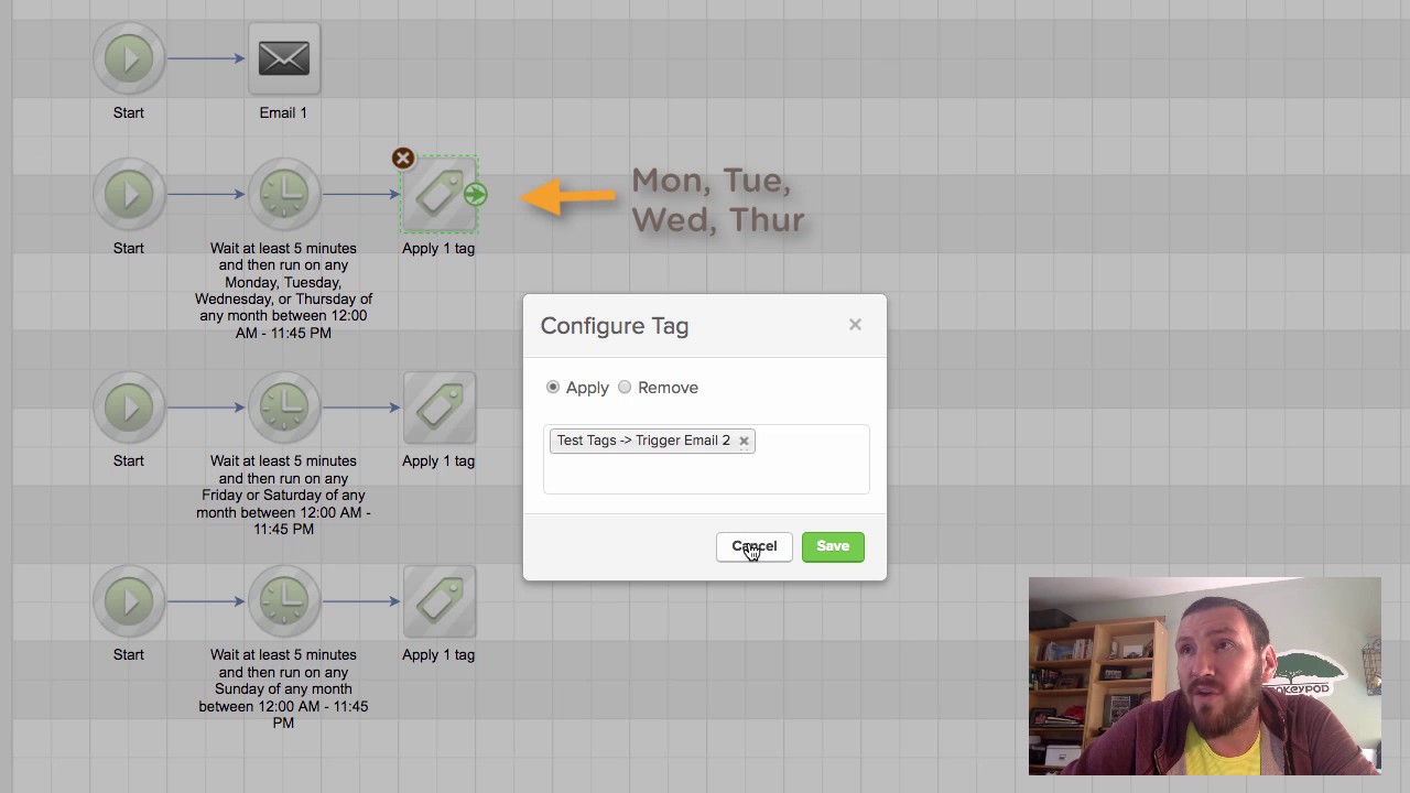 Infusionsoft Timers Question [from Josh MP in Perth] | Monkeypod Marketing