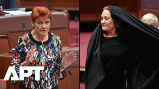Australia Senate Suspends Pauline Hanson Over Burqa Stunt | Hanson Says, 'It's Hypocritical' | APT