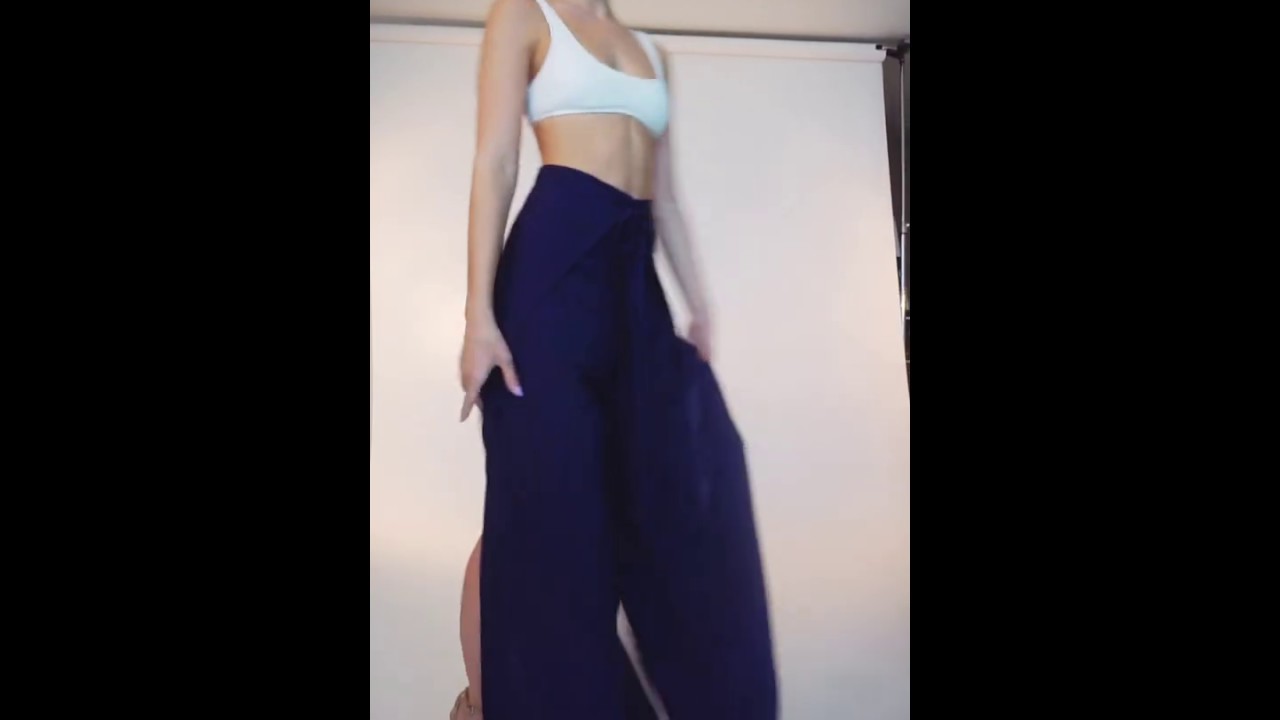 Baliawear convertible Pant to Jumpsuit Navy Blue YouTube