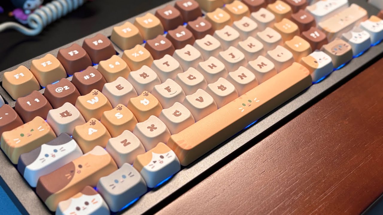 키크론 Q3 노브 HMX Poro축 타건 1시간 36분 | Keychron Q3 Knob HMX x Soulcat Poro Typing Sound 1hour 36min | ASMR