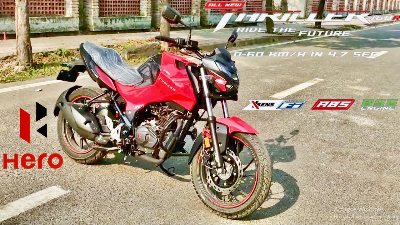 Hero Thriller 160r First Impression Test Ride Review Fi Abs Mileage Top Speed New Features Price Youtube