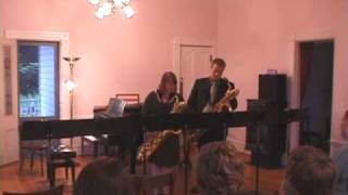 Play video: 04 Duo-Sonata for Two Baritone Saxophones -Nathan Irby & Lauren Wagner
