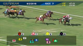 Gulfstream Park: August 2, 2018 Race 7